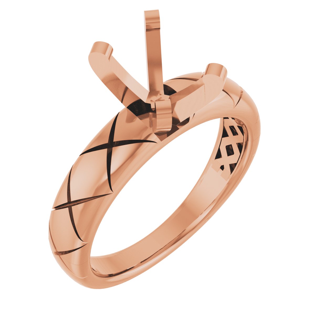 Solitaire Engagement Ring or Band