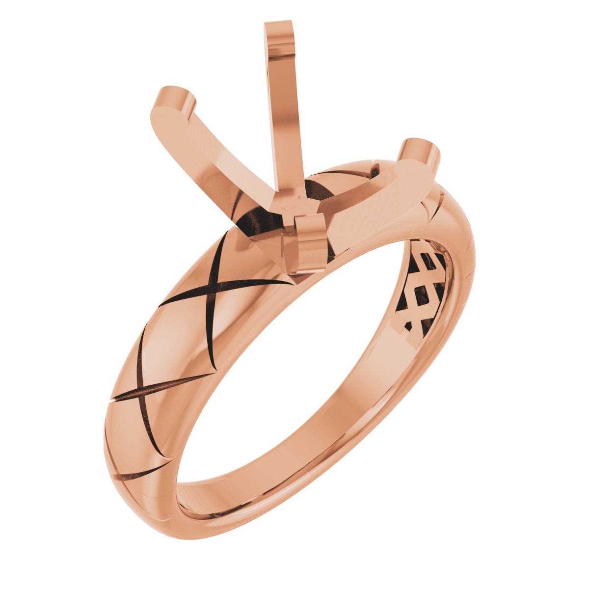 Solitaire Engagement Ring or Band