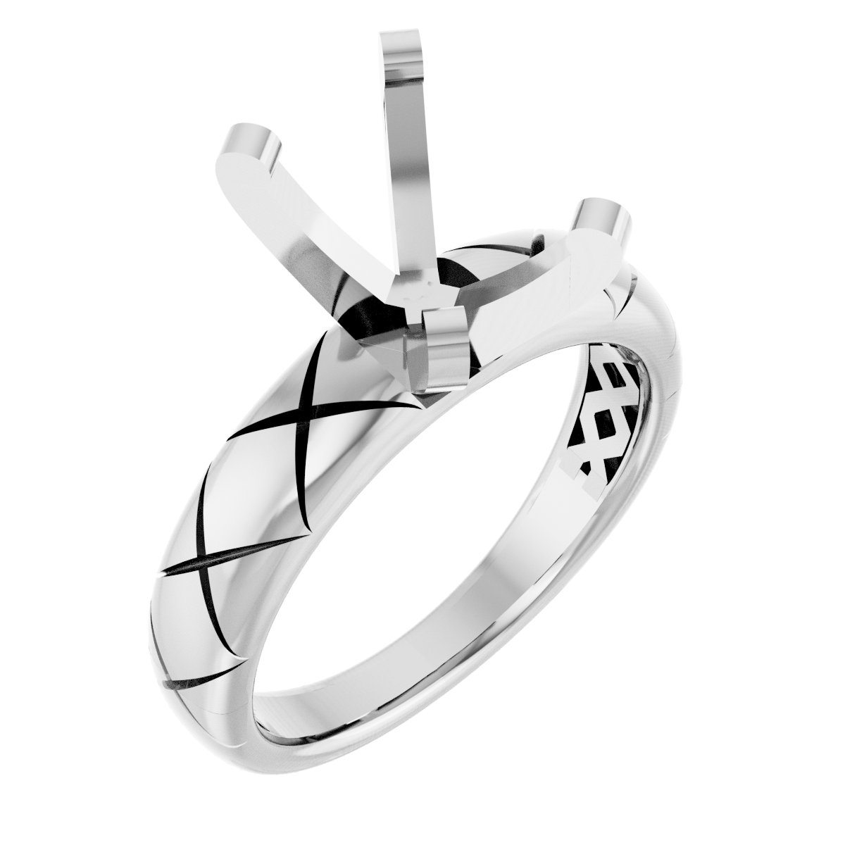 Solitaire Engagement Ring or Band