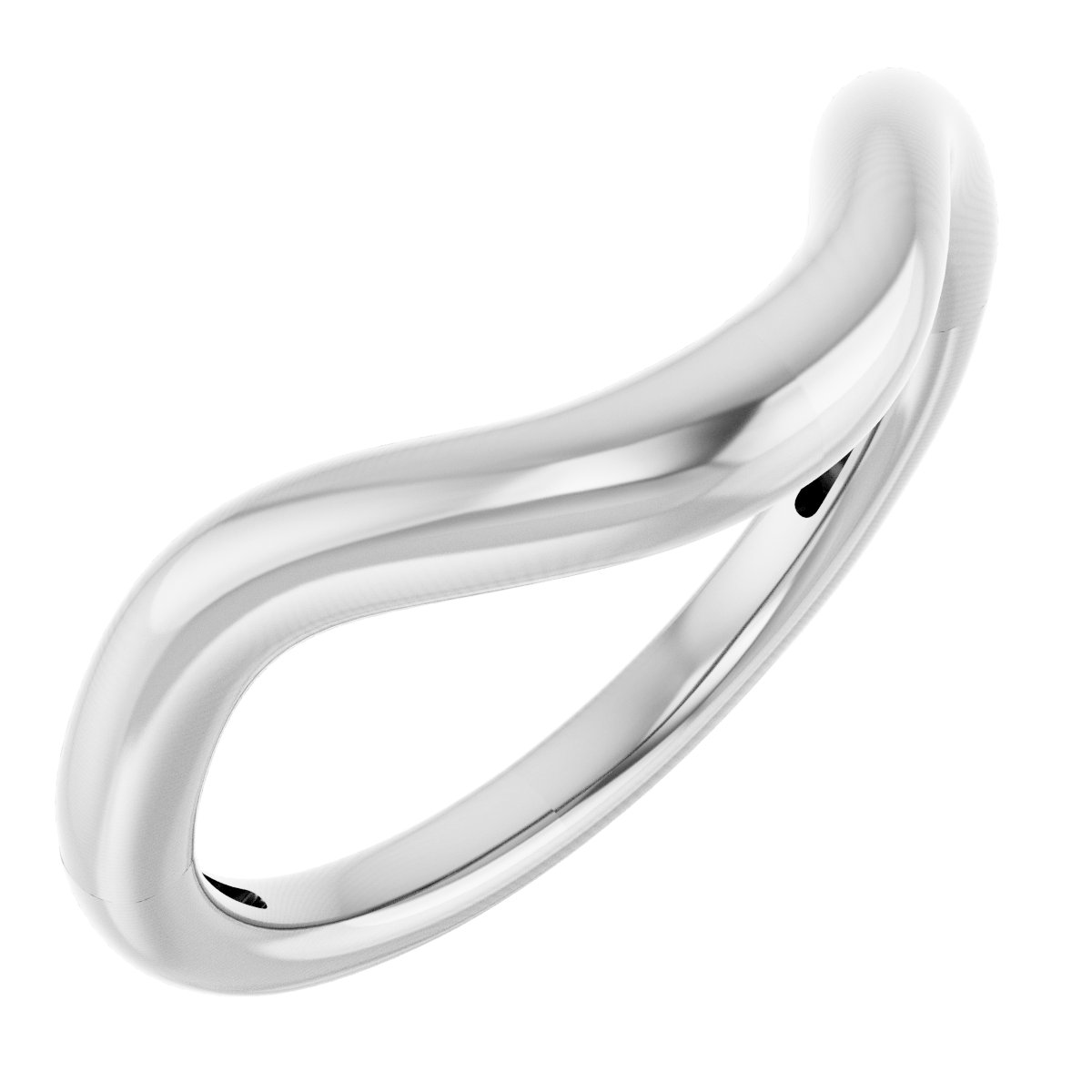 Bezel-Set Solitaire Engagement Ring or Band