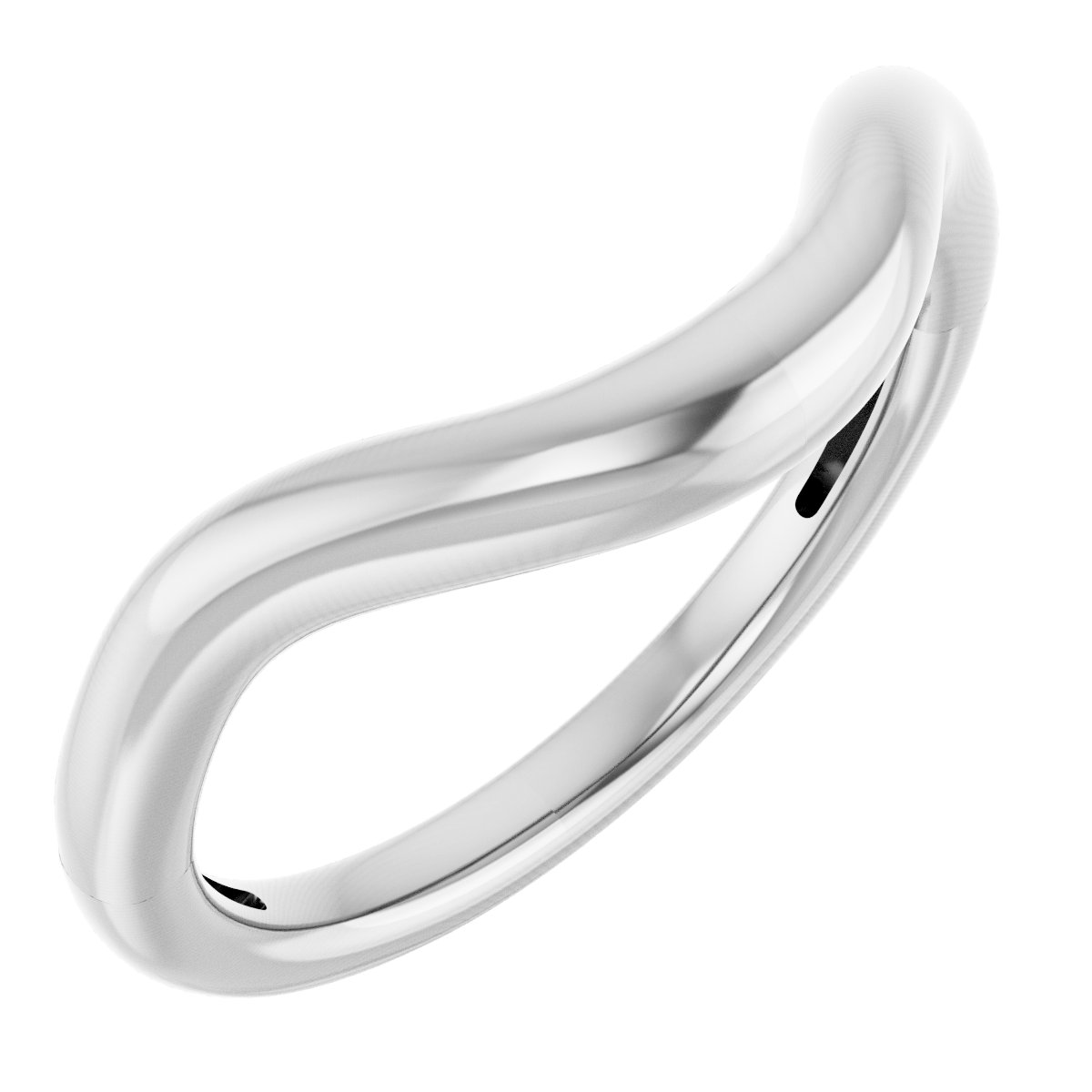 Bezel-Set Solitaire Engagement Ring or Band