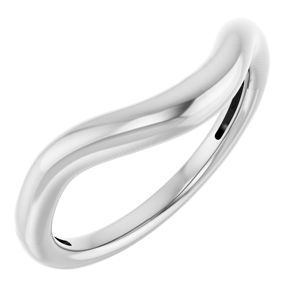 Bezel-Set Solitaire Engagement Ring or Band
