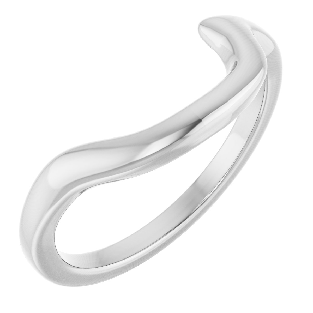 Claw-Prong Solitaire Bypass Engagement Ring