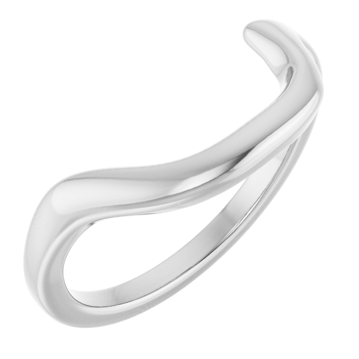 Claw-Prong Solitaire Bypass Engagement Ring
