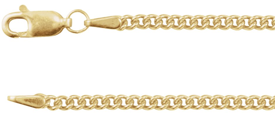 2.25 mm Curb Chain