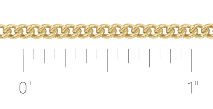 2.25 mm Curb Chain
