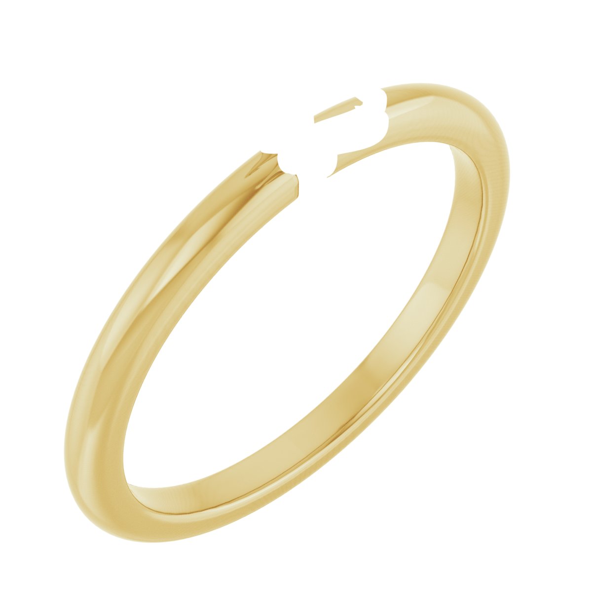 Double Claw-Prong Engagement Ring