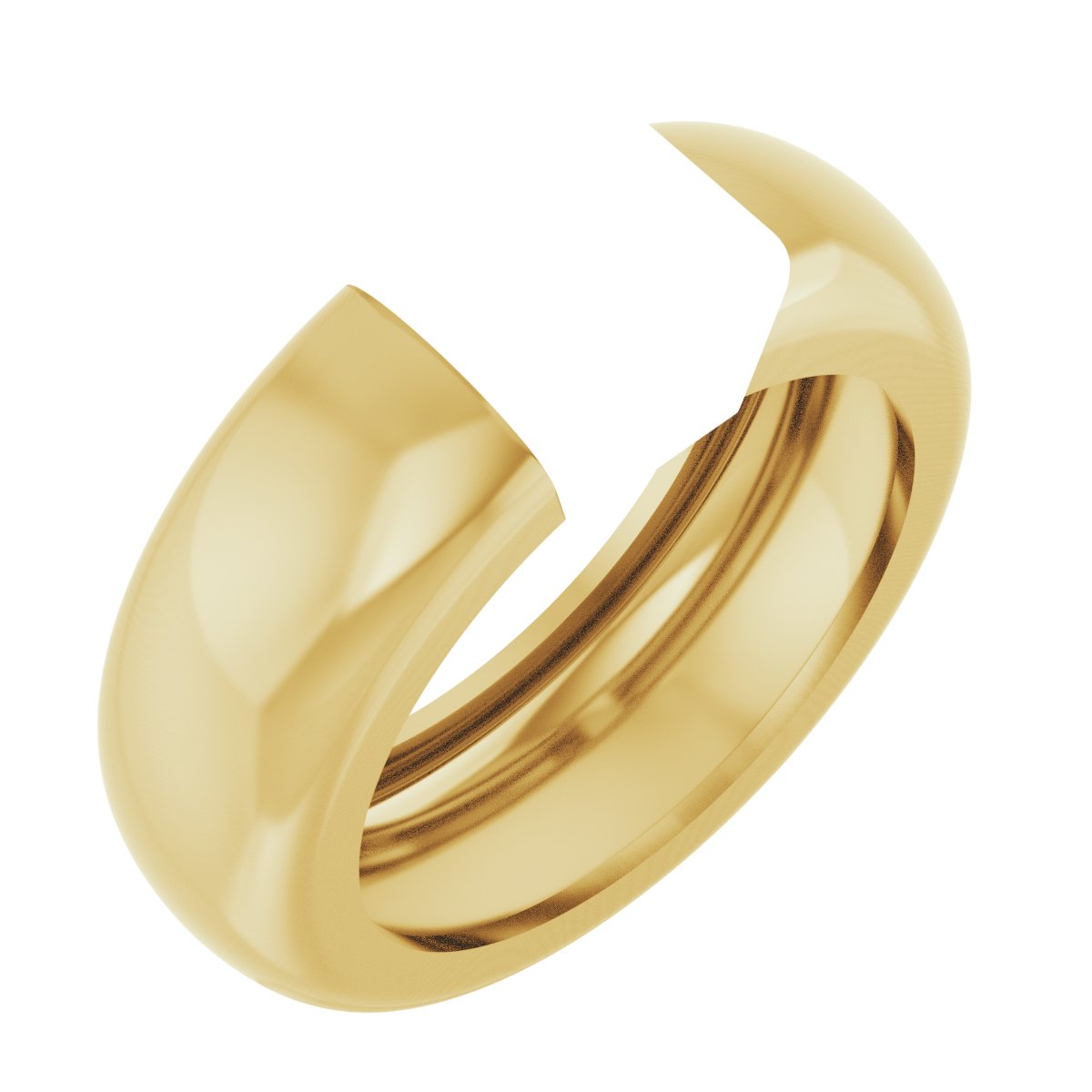 Bezel-Set Lightweight Solitaire Ring