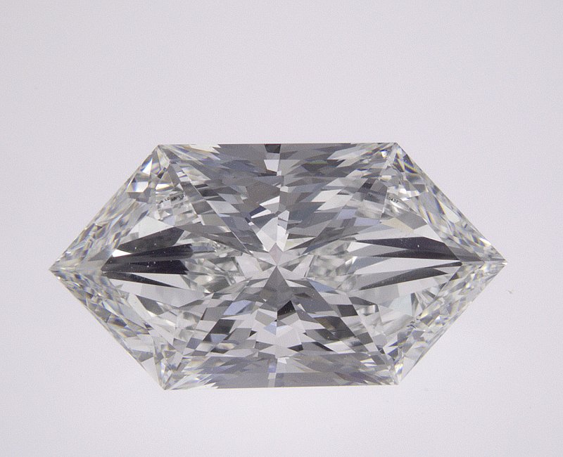 ELONGATED HEXAGON 2.55ct E VVS2