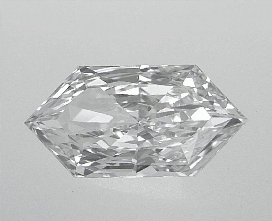 ELONGATED HEXAGON 1.54ct F VS1