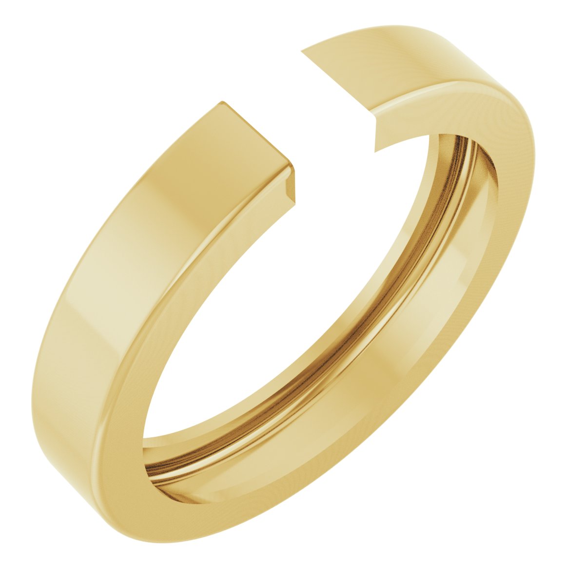 Lightweight Bezel-Set Solitaire Ring
