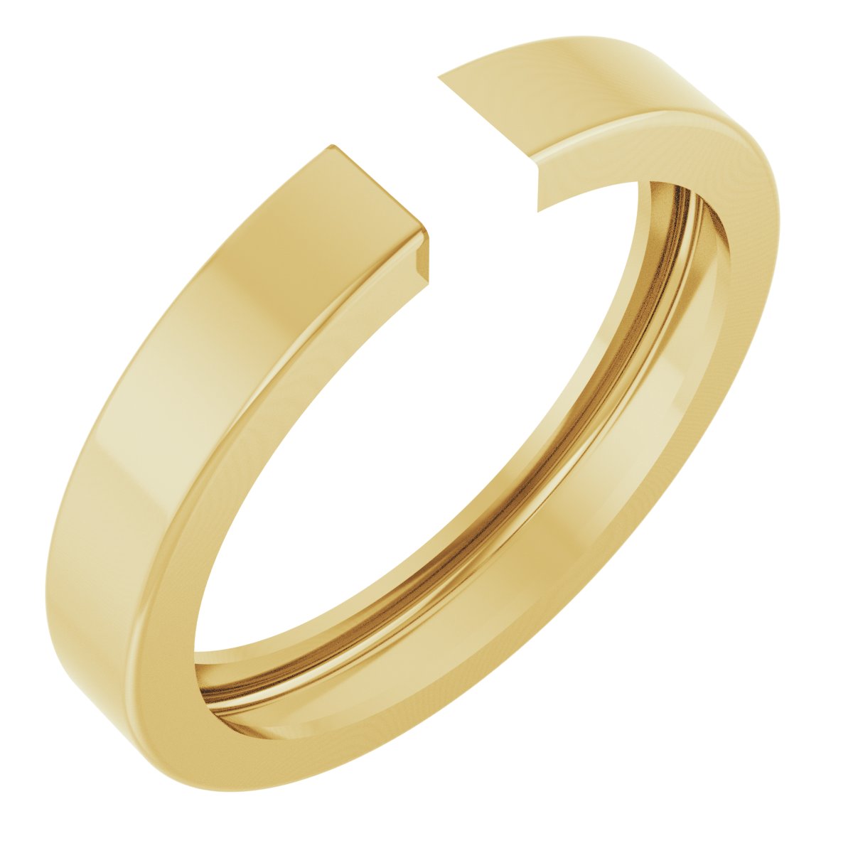 Lightweight Bezel-Set Solitaire Ring