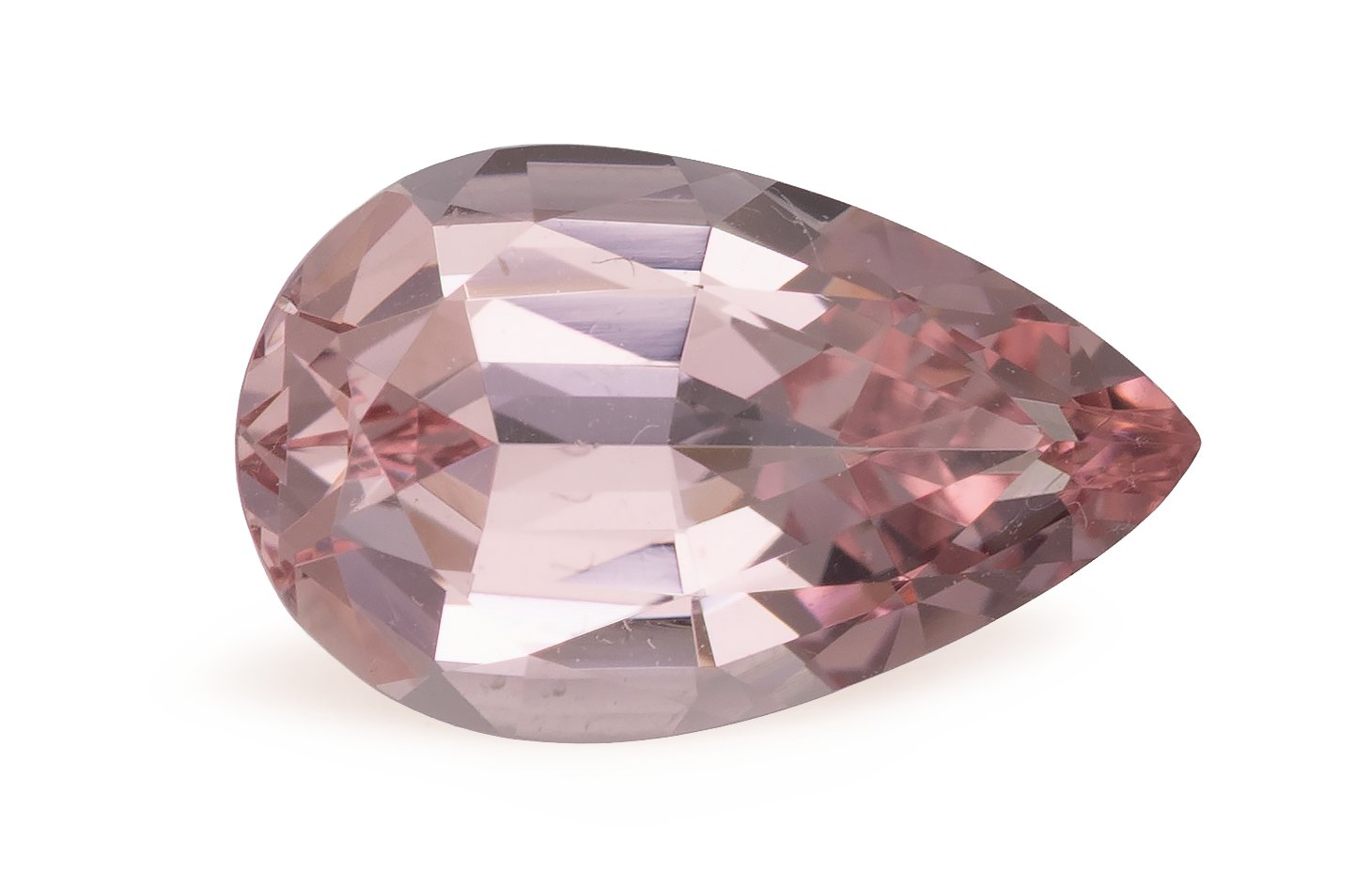 PEAR 3.08ct Natural Morganite 