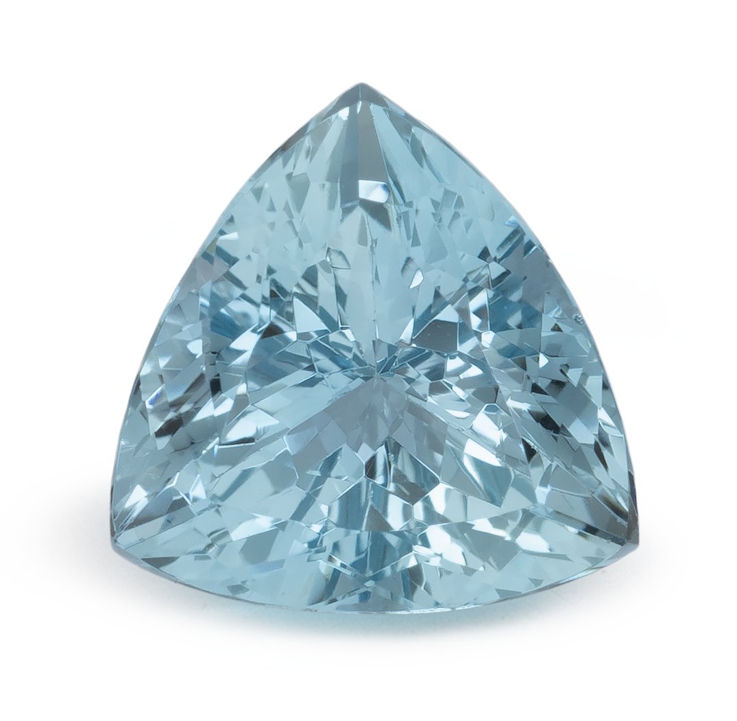 TRILLION 2.94ct Natural Aquamarine 