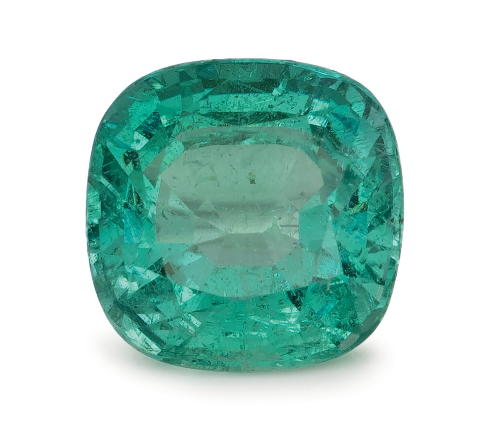 CUSHION 2.62ct Natural Emerald 
