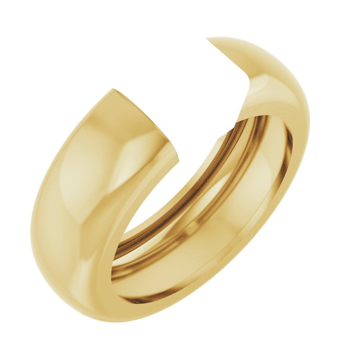 Bezel-Set Lightweight Solitaire Ring