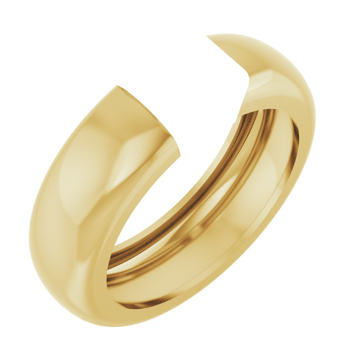 Bezel-Set Lightweight Solitaire Ring