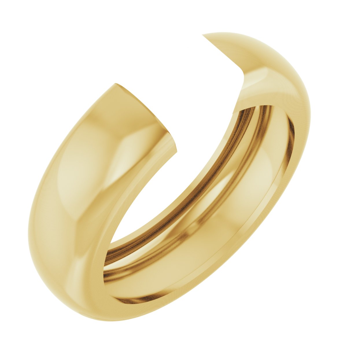 Bezel-Set Lightweight Solitaire Ring