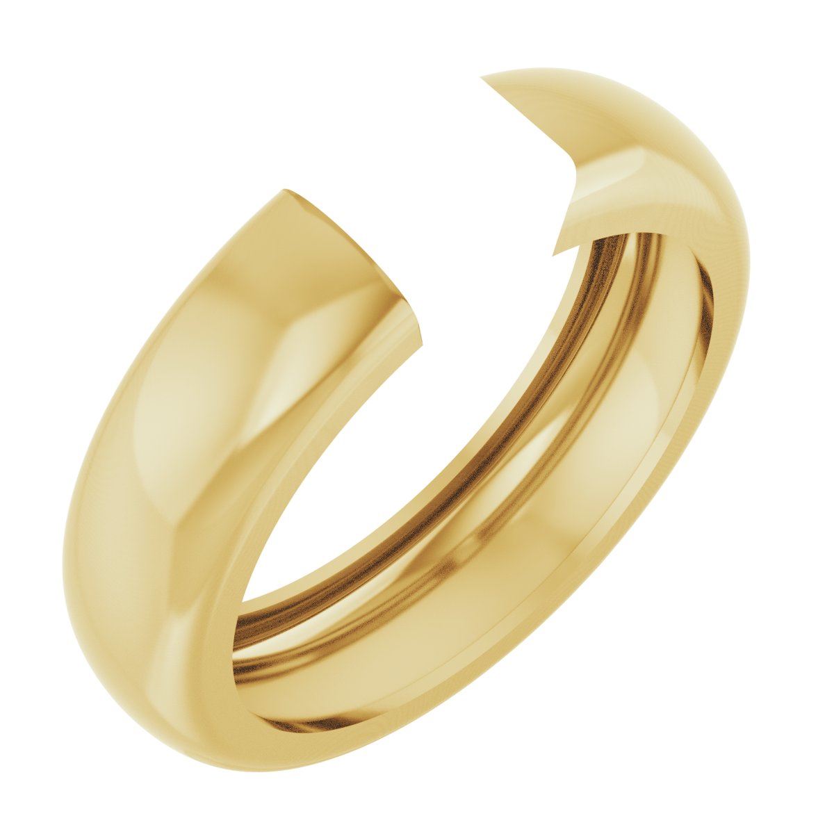Bezel-Set Lightweight Solitaire Ring