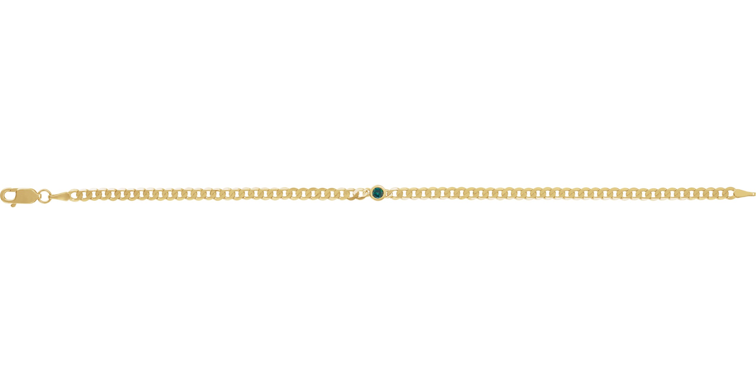 1/10 CT Lab-Grown Diamond Link 7" Bracelet view 4