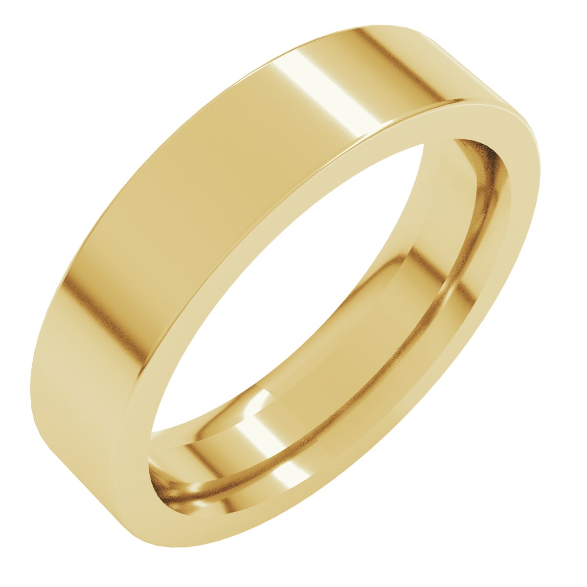 Comfort-Fit Heavyweight Flat Band