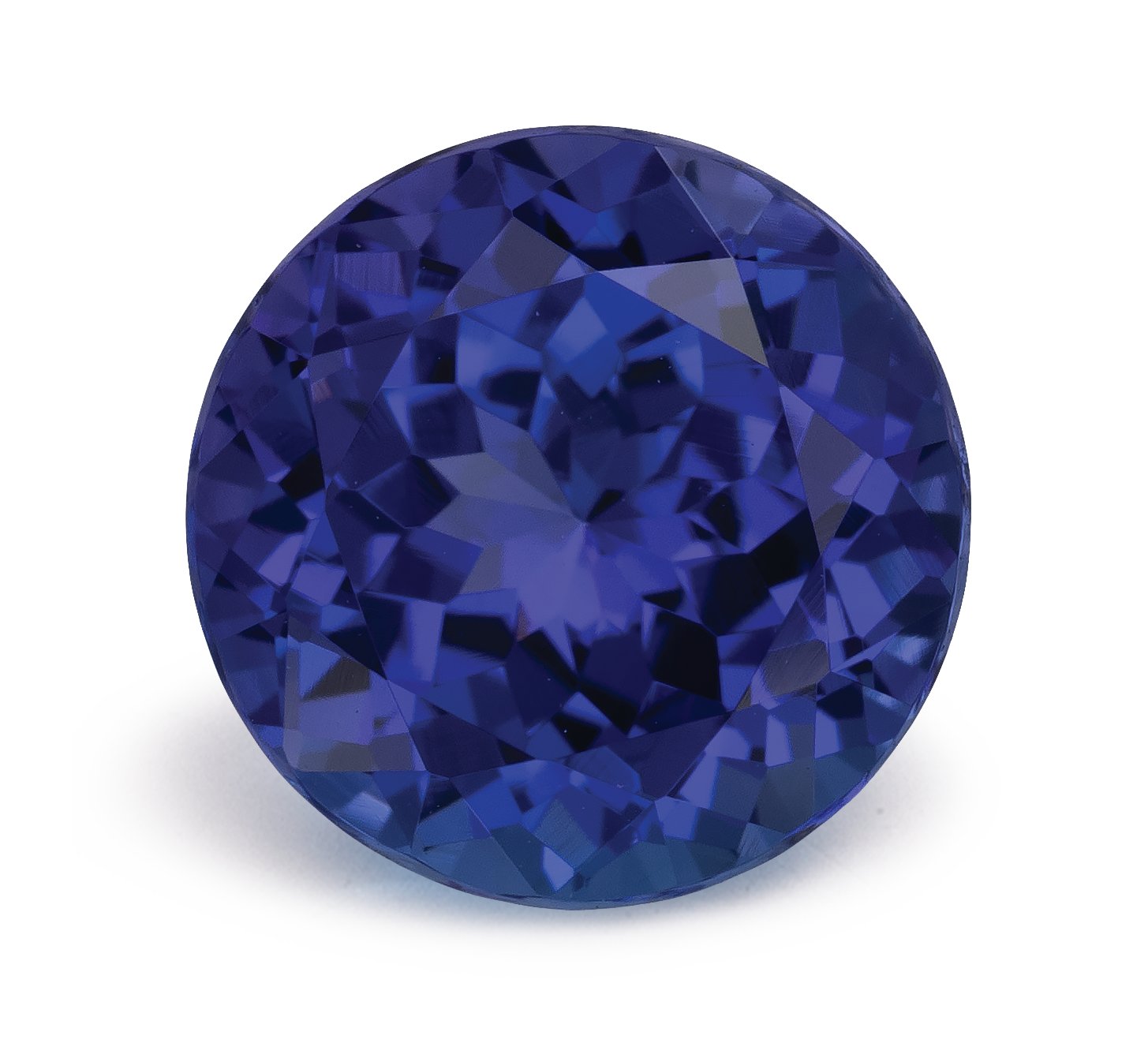 ROUND 3.46ct Natural Tanzanite