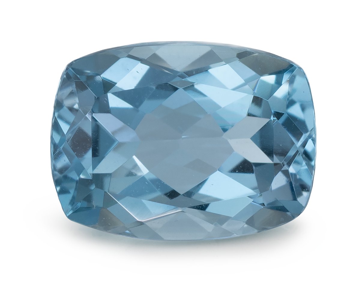 ANTIQUE CUSHION 1.32ct Natural Aquamarine 