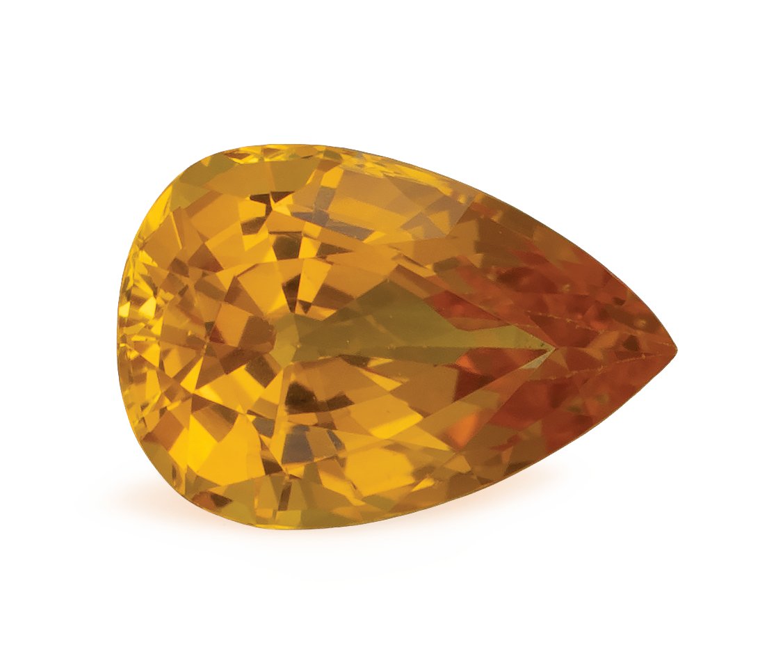 PEAR 1.03ct Natural Sapphire 