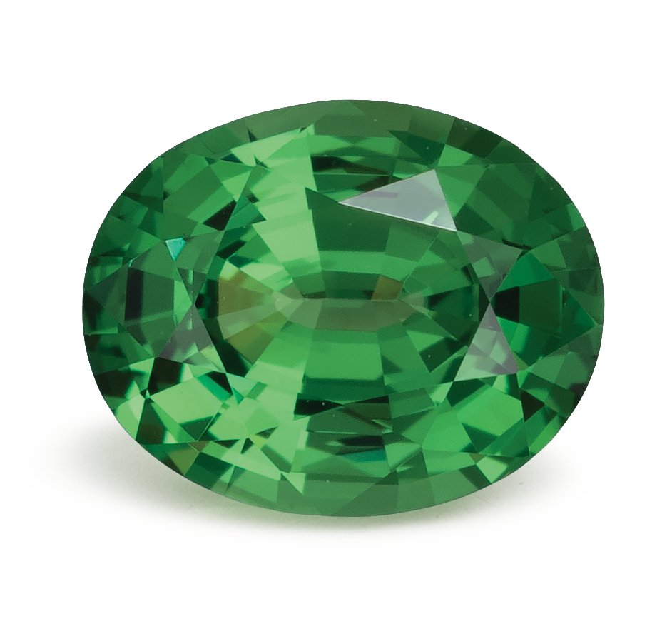 OVAL 0.89ct Natural Tsavorite Garnet