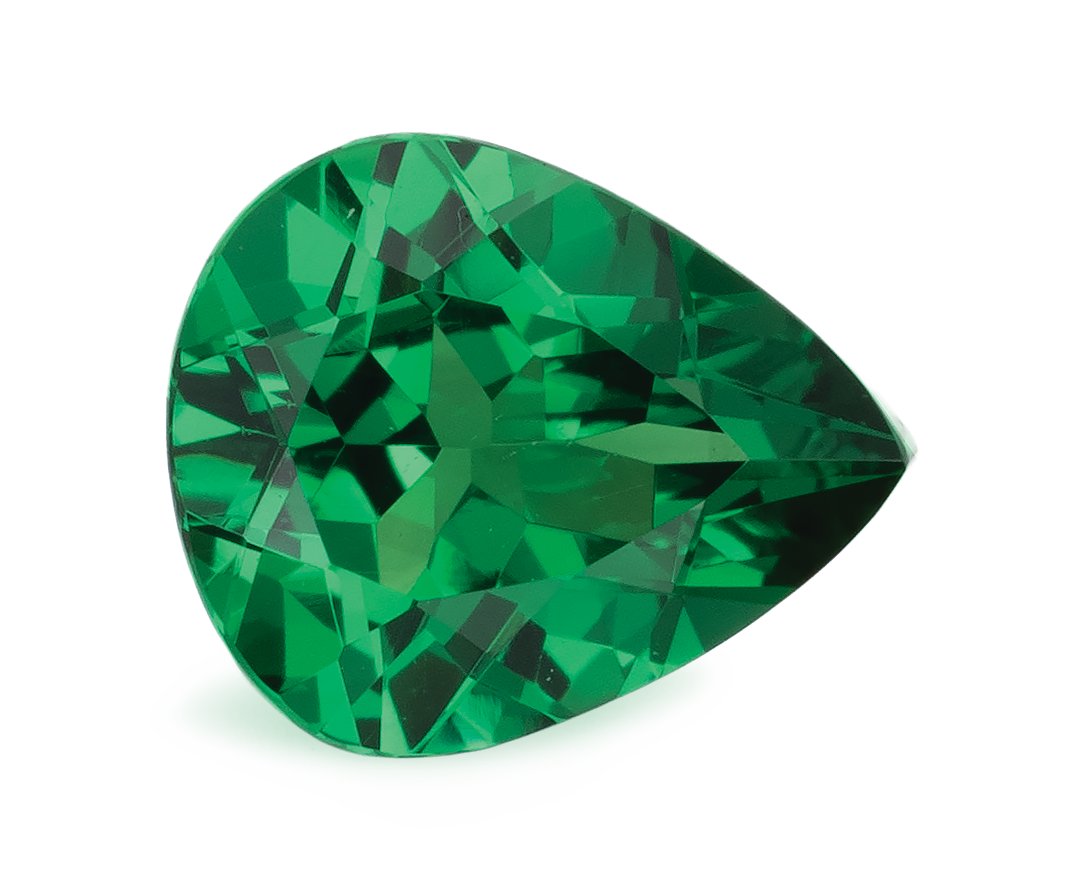PEAR 0.94ct Natural Tsavorite Garnet 