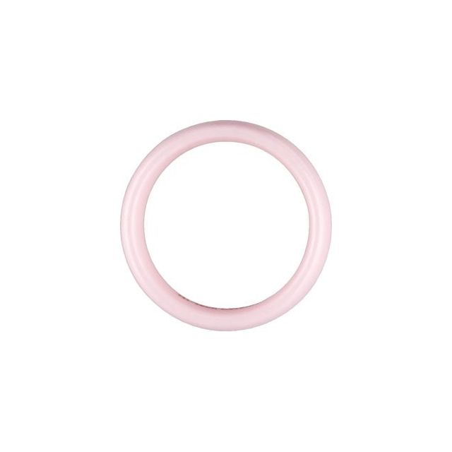 Pink Ceramic Couture® 8 mm Domed Band Size 4