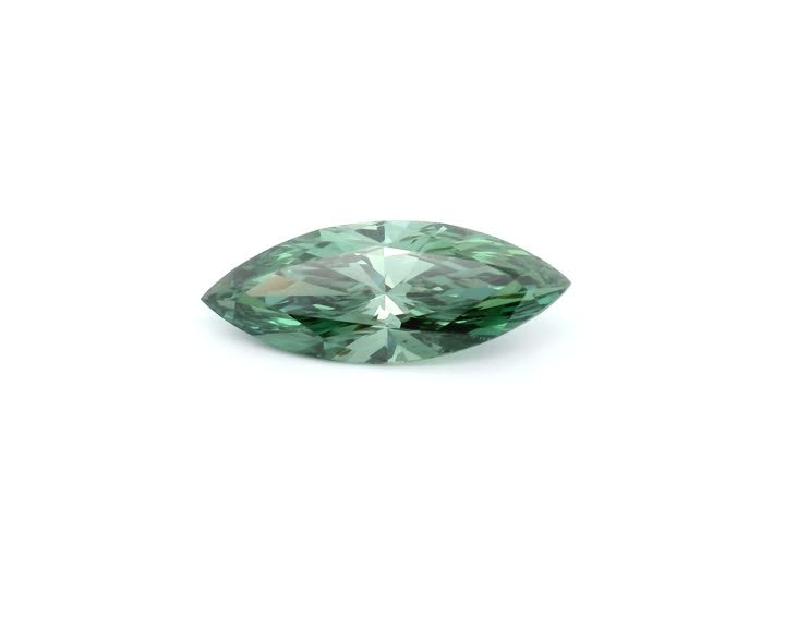 MARQUISE 1.50ct Fancy Vivid Green VS2