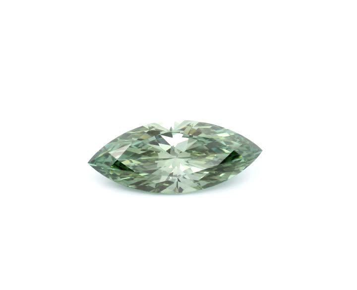 MARQUISE 2.00ct Fancy Vivid Green VVS2