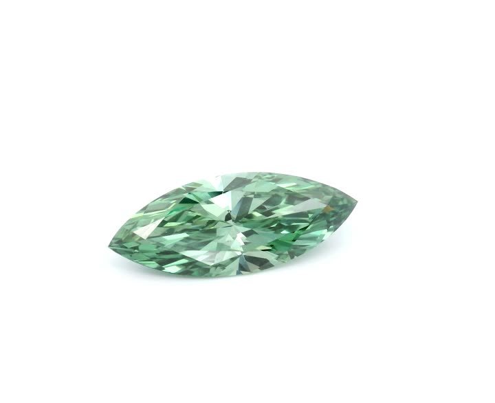 MARQUISE 1.90ct Fancy Vivid Green VS1