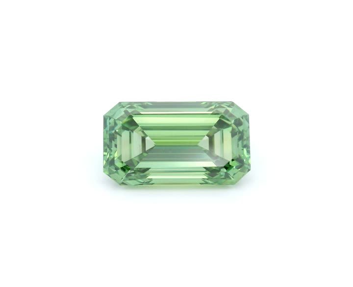 EMERALD 4.02ct Fancy Vivid Green VS1