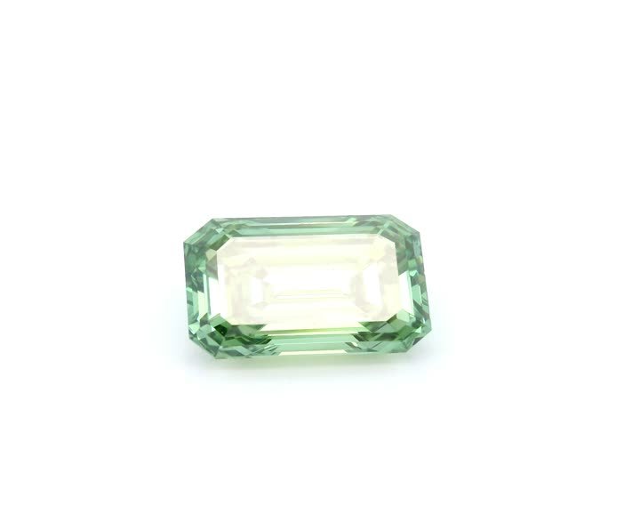 EMERALD 2.93ct Fancy Vivid Green VS1