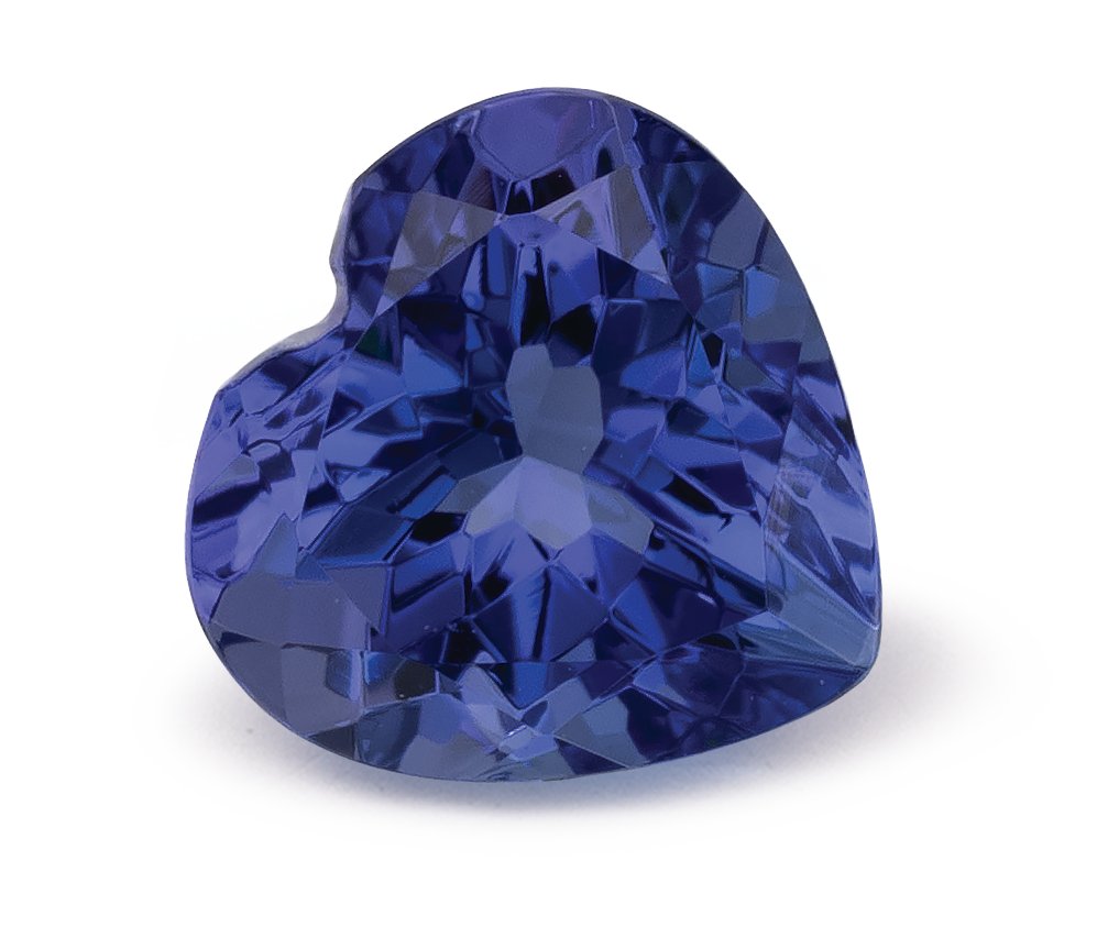 HEART 0.98ct Natural Tanzanite 