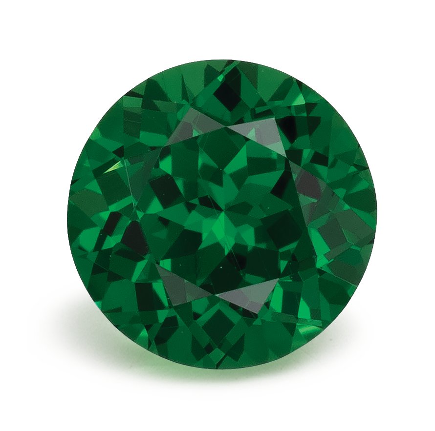 ROUND 0.88ct Natural Tsavorite Garnet