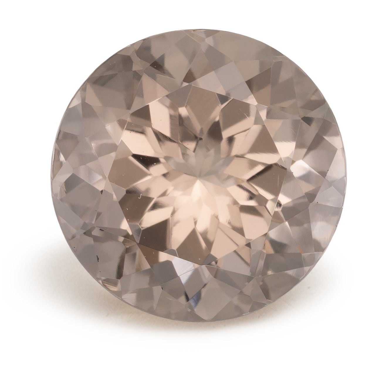 ROUND 2.89ct Natural Morganite 