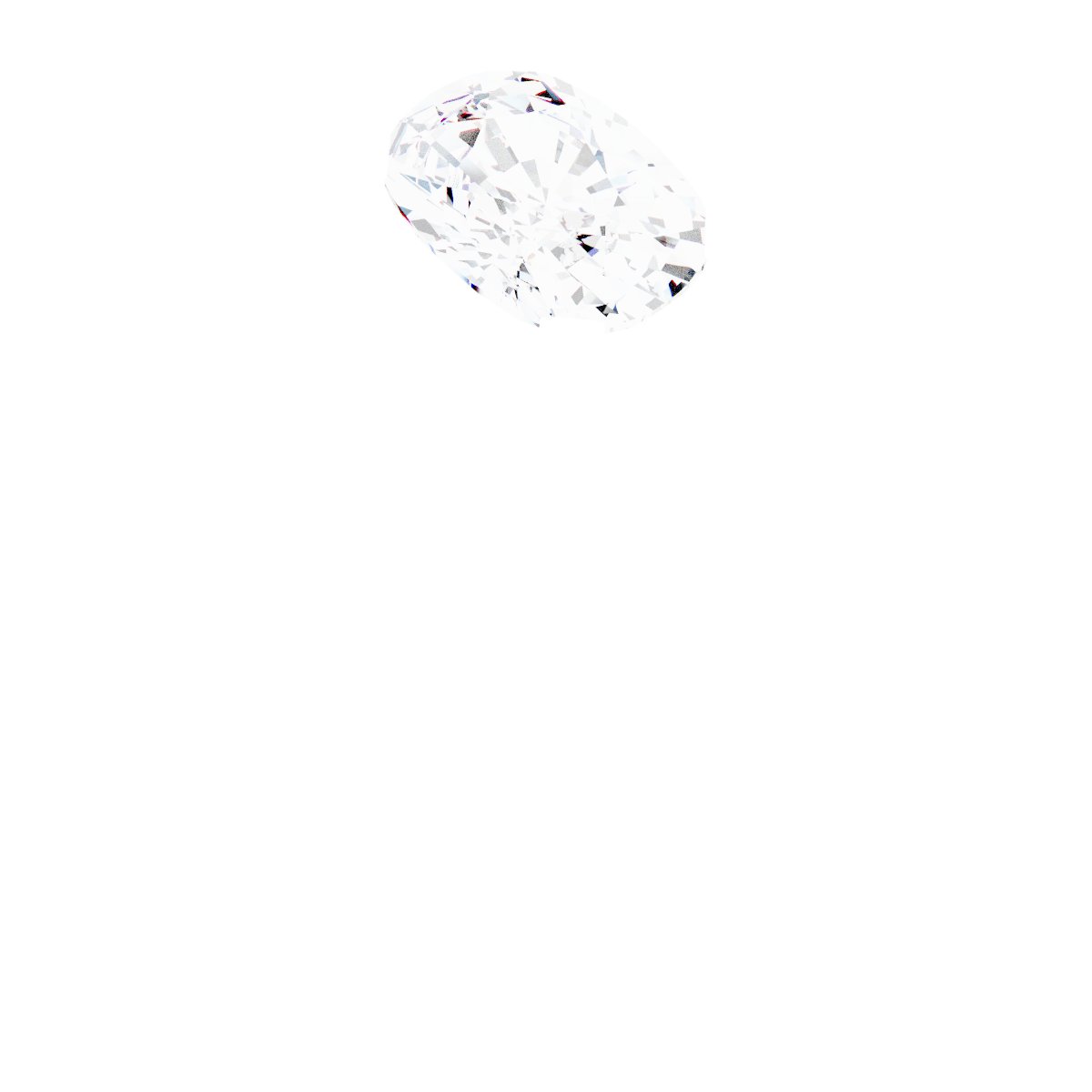 Pave-Style' Accented Engagement Ring