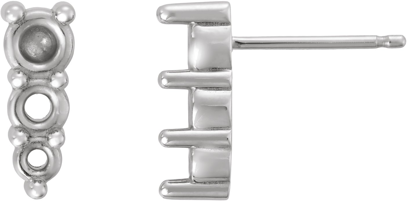 Graduated Drop Earrings