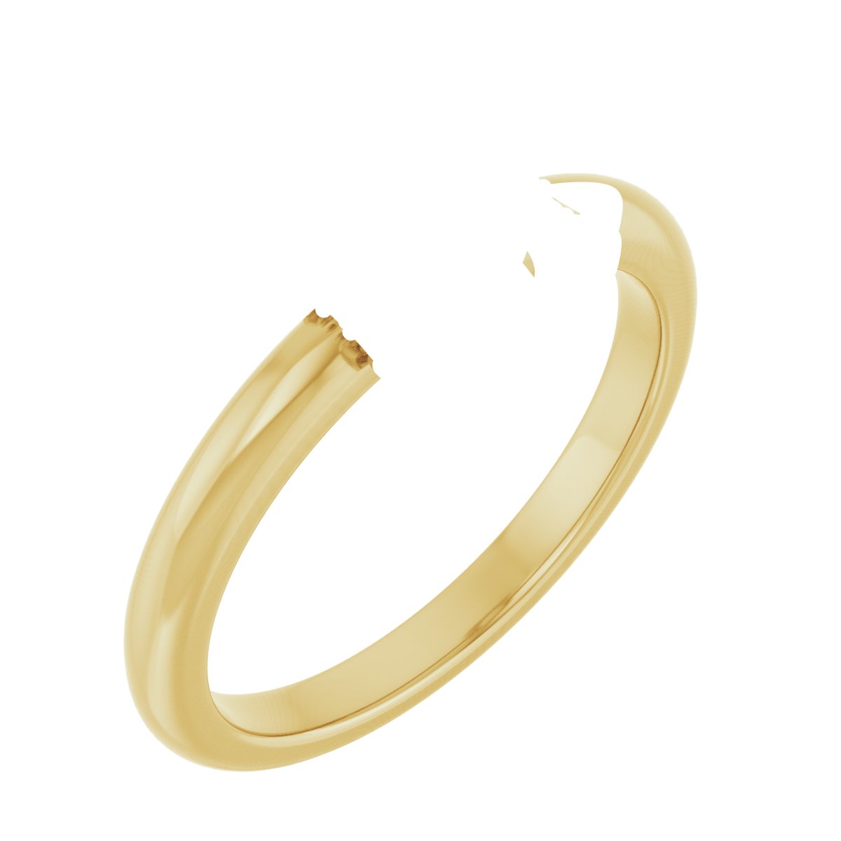 Double Claw-Prong Engagement Ring