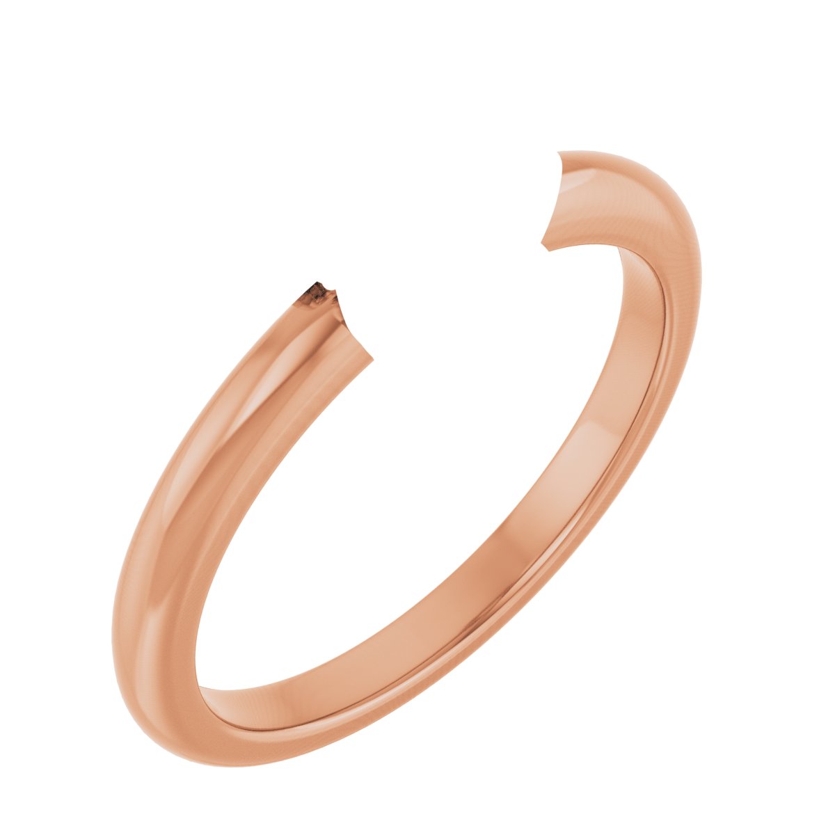 Double Claw-Prong Engagement Ring