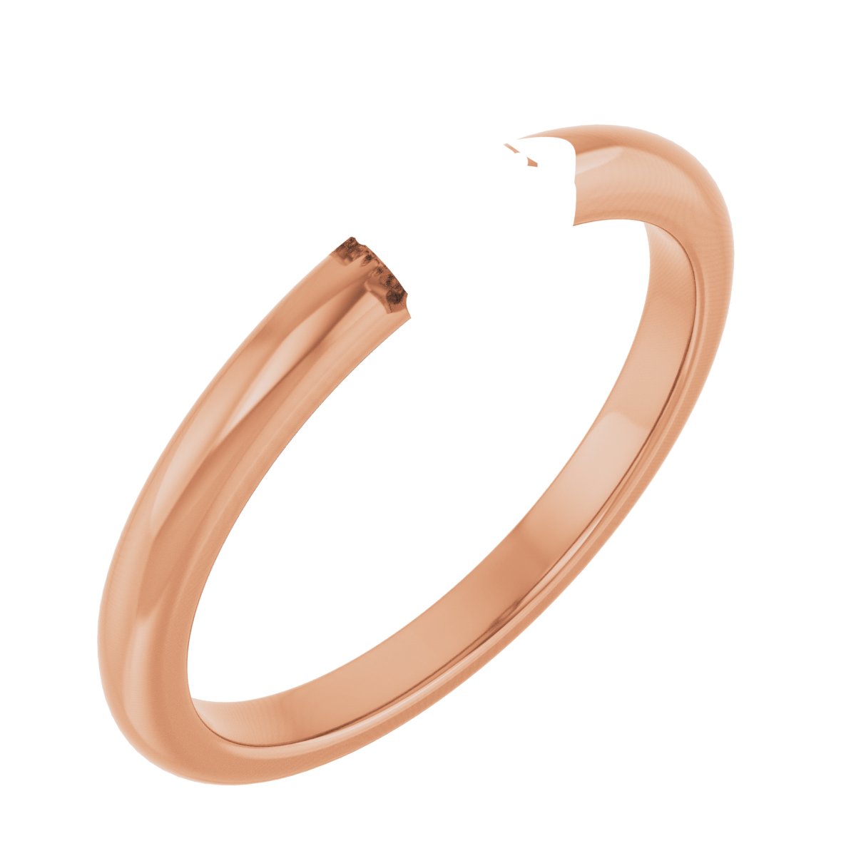 Double Claw-Prong Engagement Ring