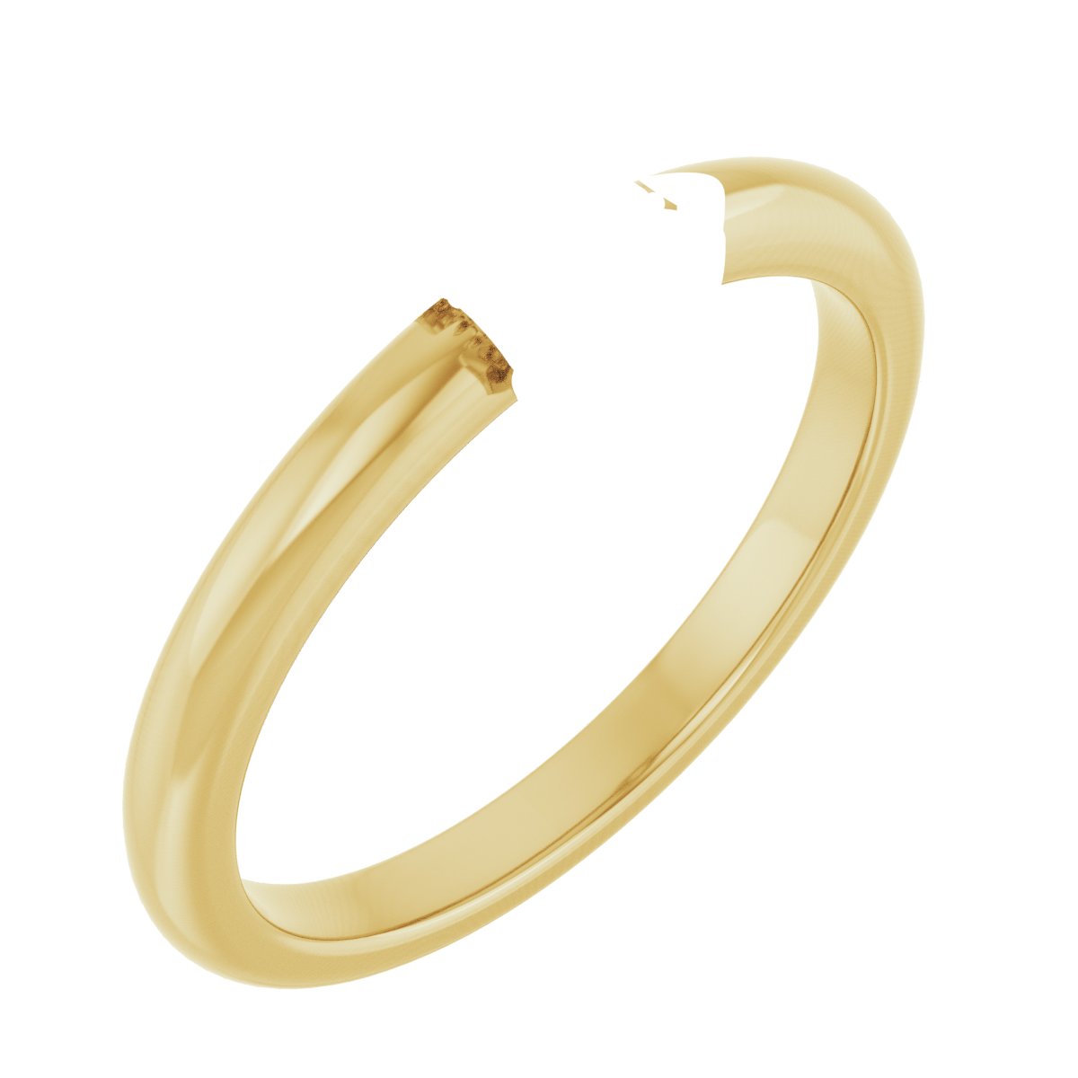 Double Claw-Prong Engagement Ring