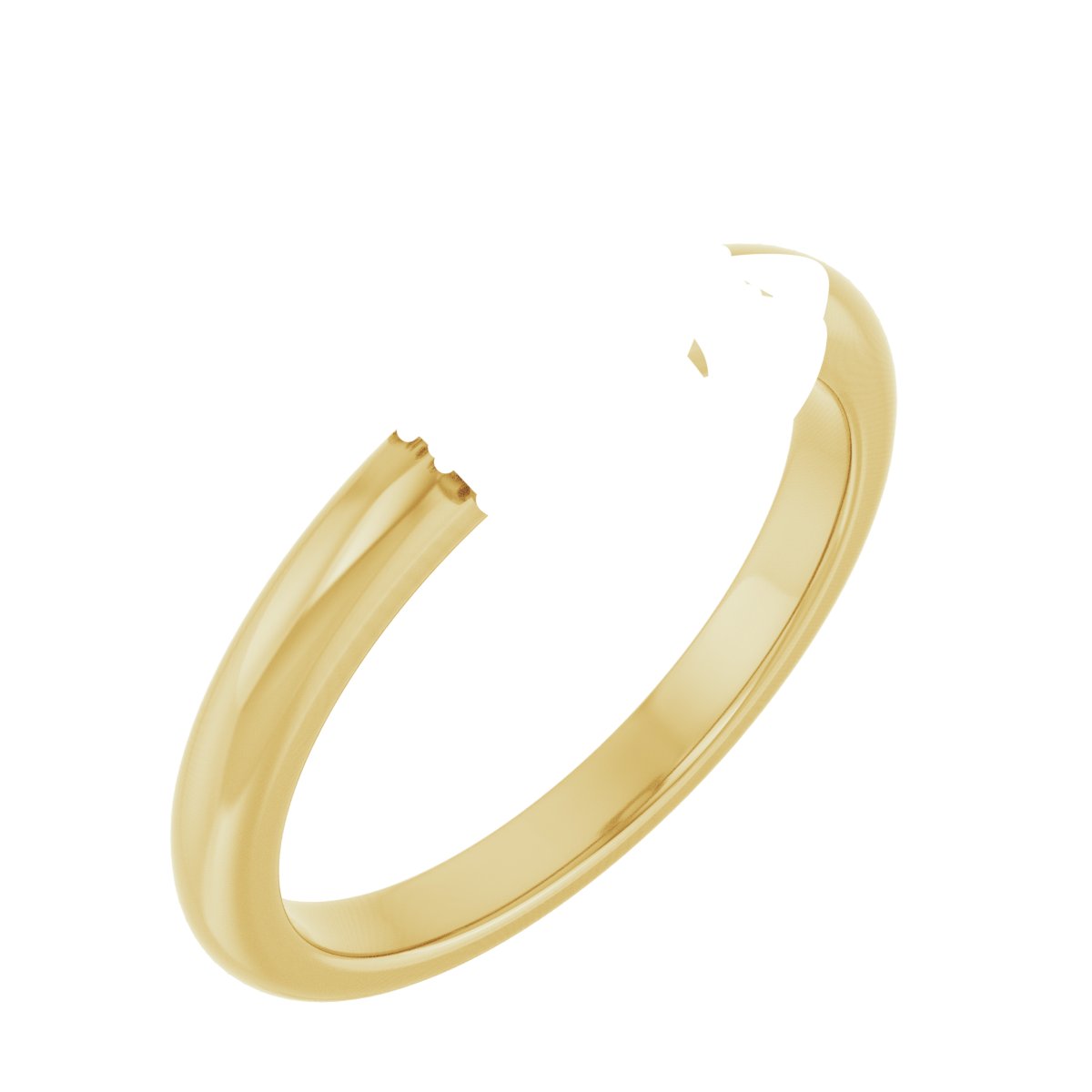 Double Claw-Prong Engagement Ring