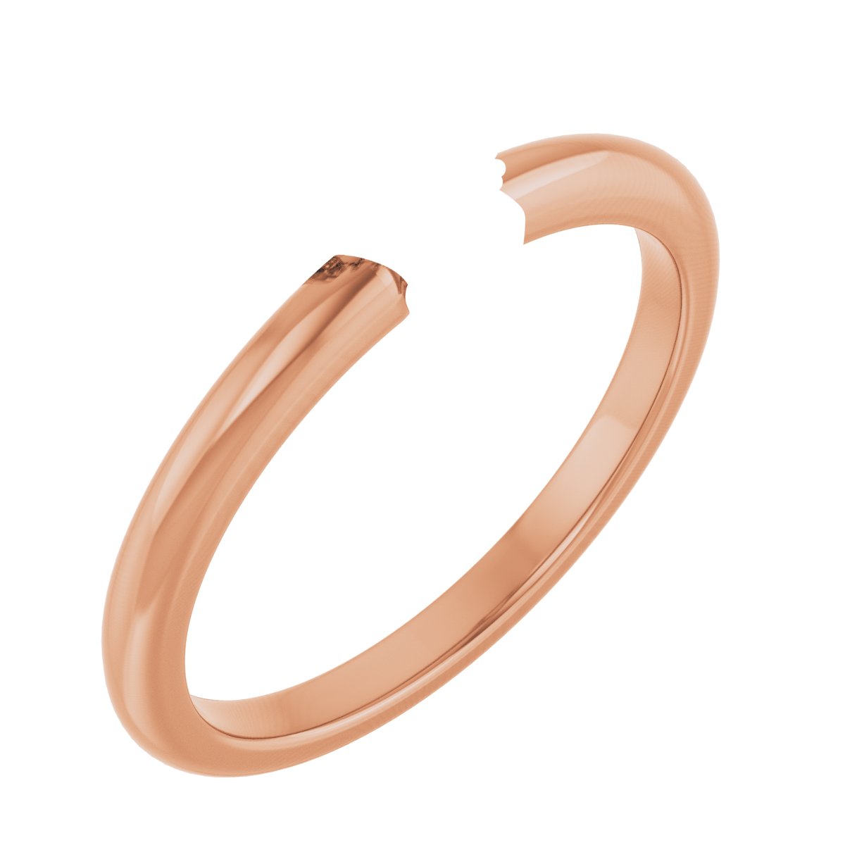 Double Claw-Prong Engagement Ring