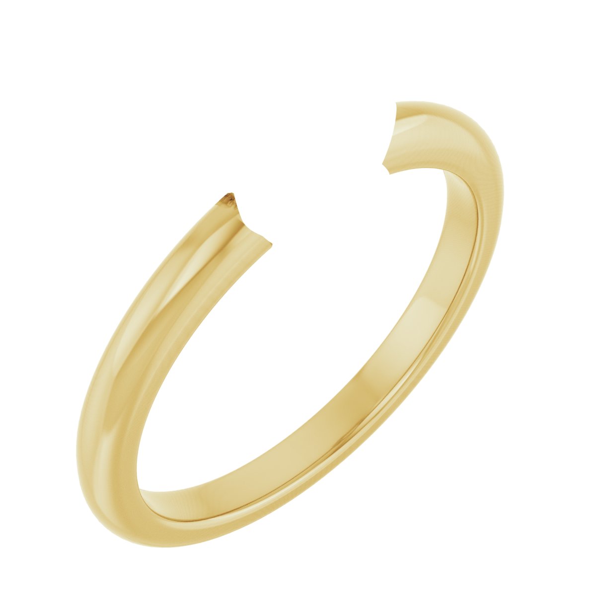 Double Claw-Prong Engagement Ring