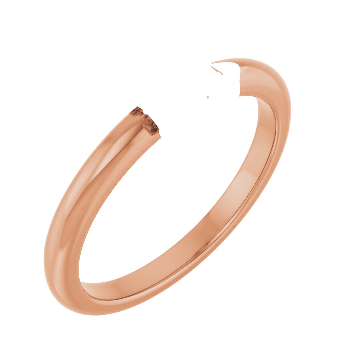 Double Claw-Prong Engagement Ring