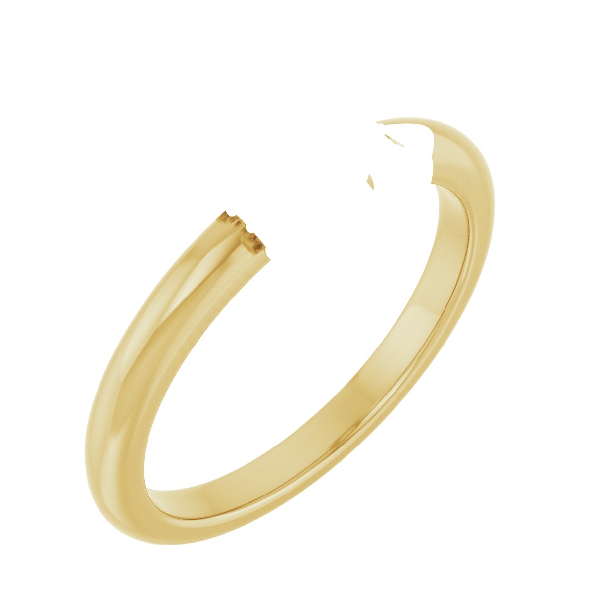 Double Claw-Prong Engagement Ring
